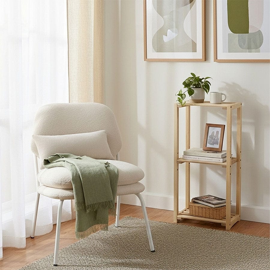 Benno 30cm Wooden Rack