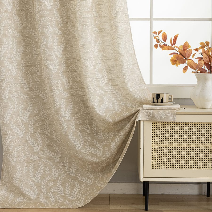 Berne Sand Linen Curtain
