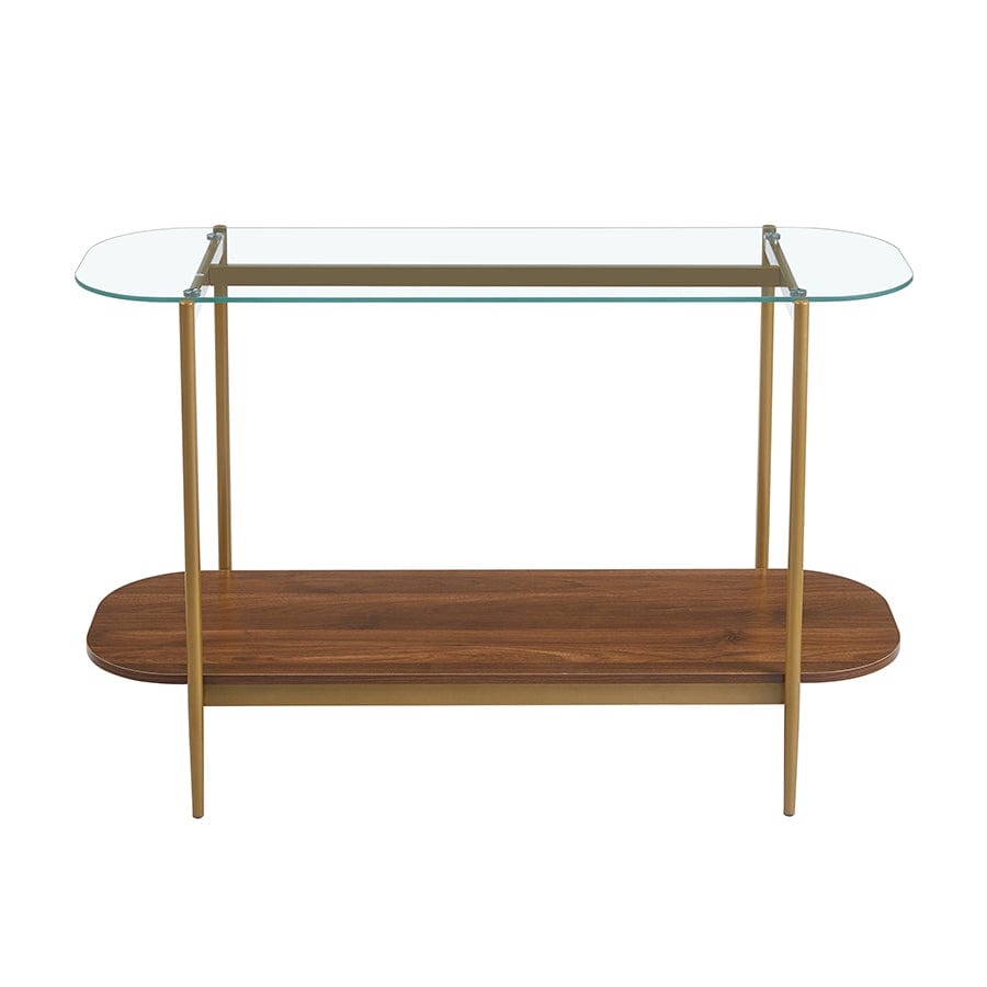 Bexley Glass Top Console Table