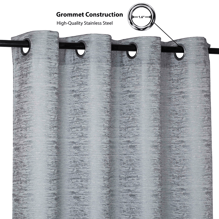 Bina Light Grey Linen Curtain Bina Light Grey Linen Curtain Mandaue Foam