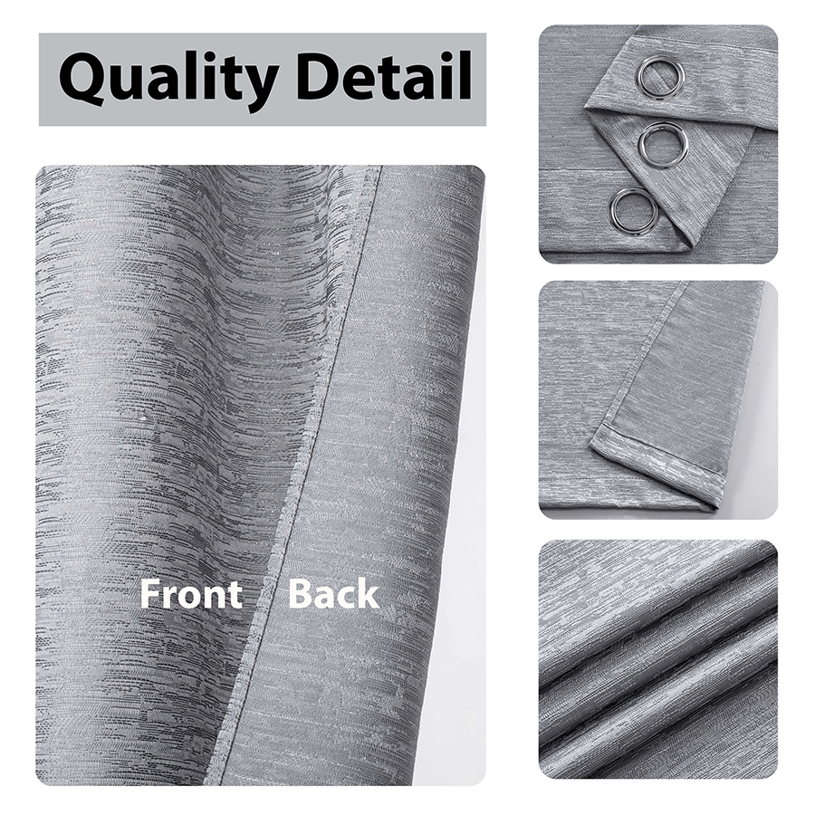 Bina Light Grey Linen Curtain Bina Light Grey Linen Curtain Mandaue Foam