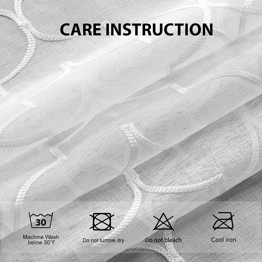 Bine Embroidered Curtain Bine Embroidered Curtain Mandaue Foam