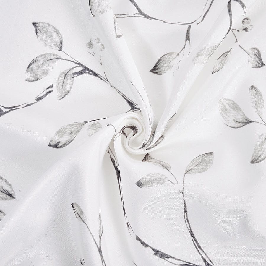 Birga Plain & Print Set Of 3 Curtains