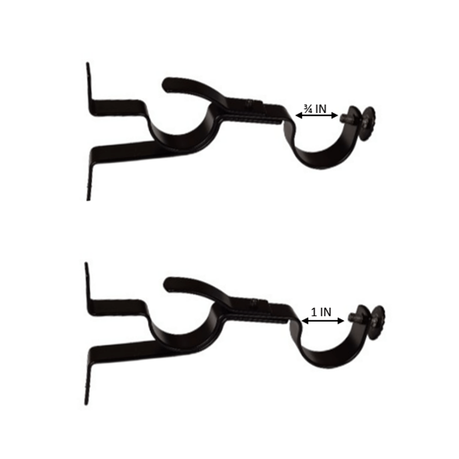 Black Double Bracket Black Double Bracket Mandaue Foam