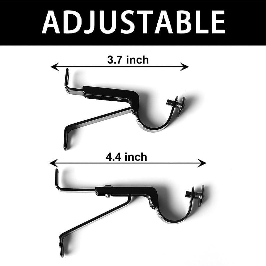 Black Single Bracket