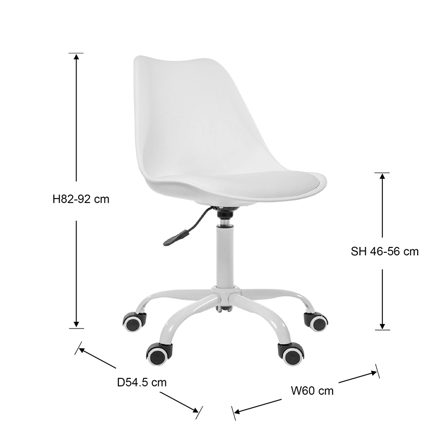 Blaise Plastic Low Back Office Chair Blaise Plastic Low Back Office Chair Mandaue Foam
