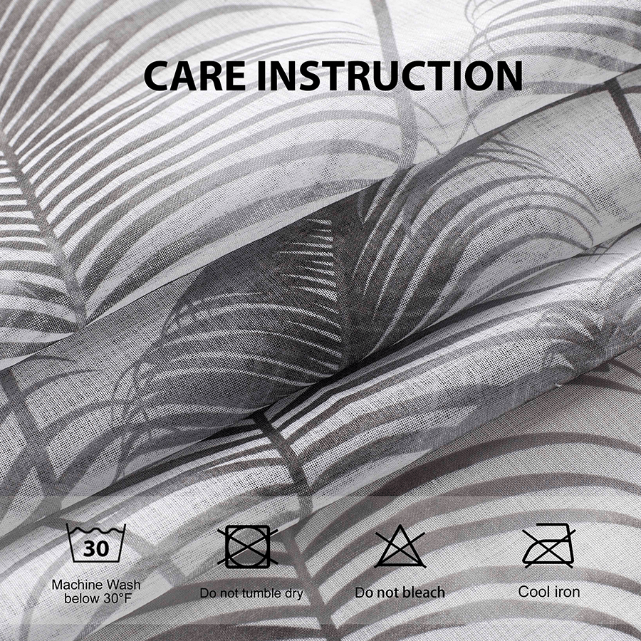 Bothild Plain & Print Set of 3 Curtains Bothild Plain & Print Set of 3 Curtains Mandaue Foam