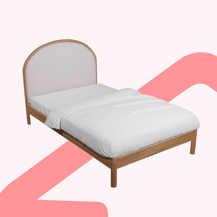 MORE BRAXTON OPTIONS Braxton Bed 36x75" - Oak Braxton Bed 36x75" - Oak Mandaue Foam