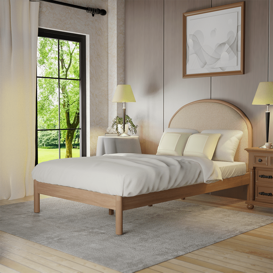 MORE BRAXTON OPTIONS Braxton Bed 36x75" - Oak Braxton Bed 36x75" - Oak Mandaue Foam