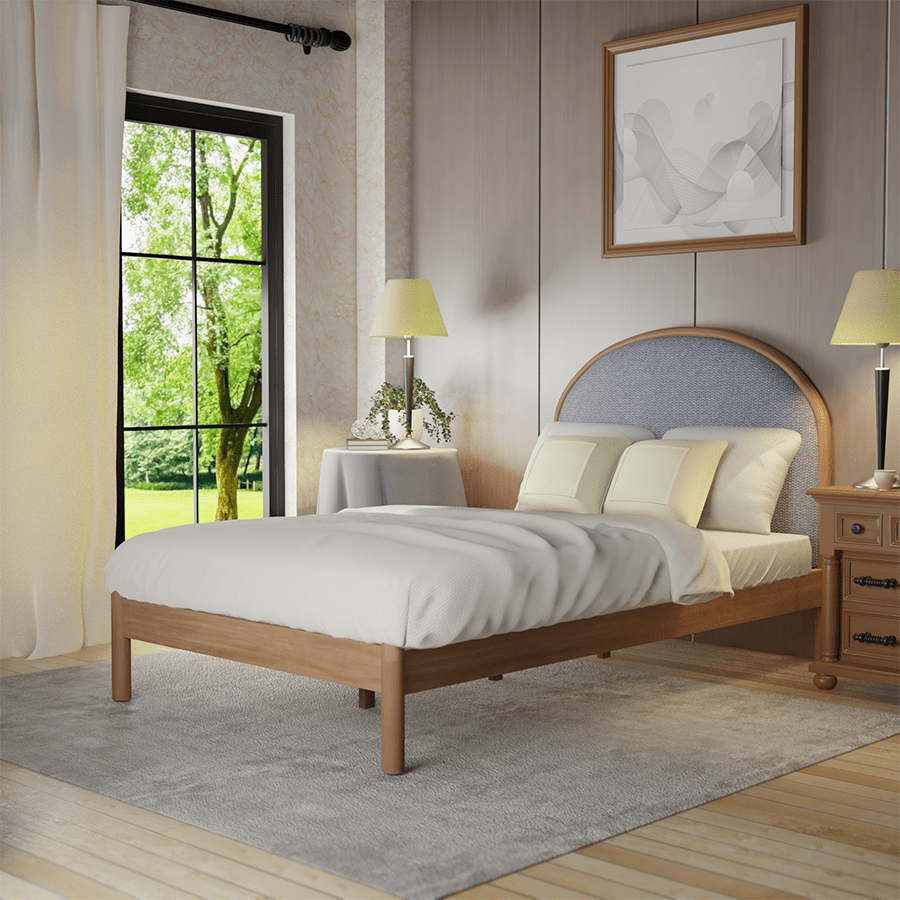 MORE BRAXTON OPTIONS Braxton Bed 36x75" - Oak Braxton Bed 36x75" - Oak Mandaue Foam