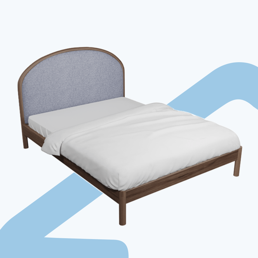 MORE BRAXTON OPTIONS Braxton Bed 72x75"  - Walnut Brown Braxton Bed 72x75"  - Walnut Brown Mandaue Foam