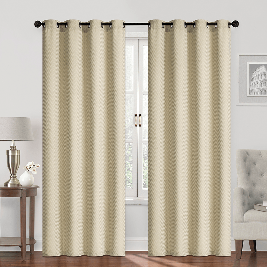 Bredo Set of 2 Curtains Bredo Set of 2 Curtains Taupe Mandaue Foam