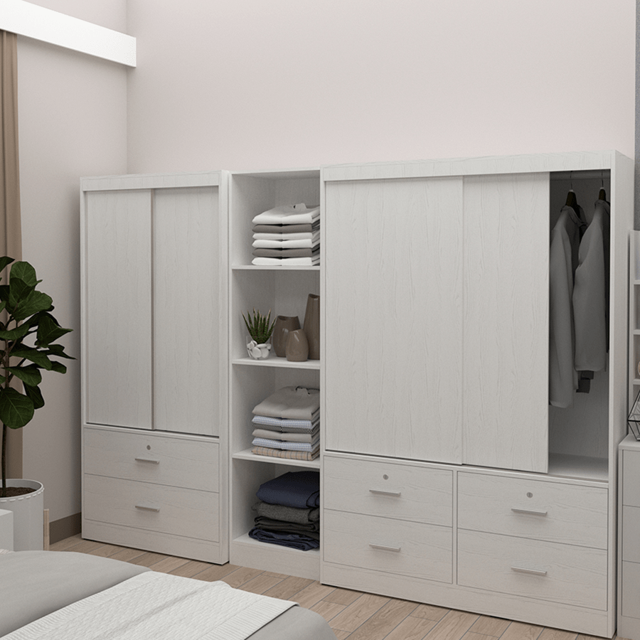 MORE BRENDLE OPTIONS Brendle 120 cm Sliding Wardrobe Brendle 120 cm Sliding Wardrobe Mandaue Foam