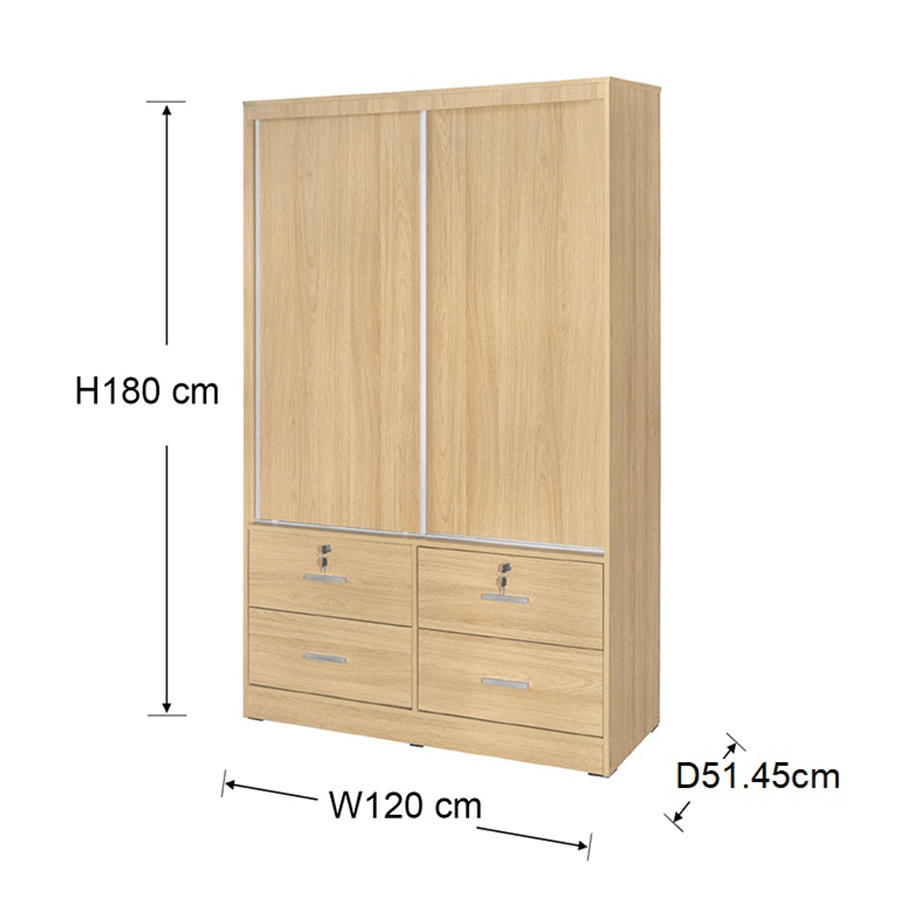 MORE BRENDLE OPTIONS Brendle 120 cm Sliding Wardrobe Brendle 120 cm Sliding Wardrobe Mandaue Foam