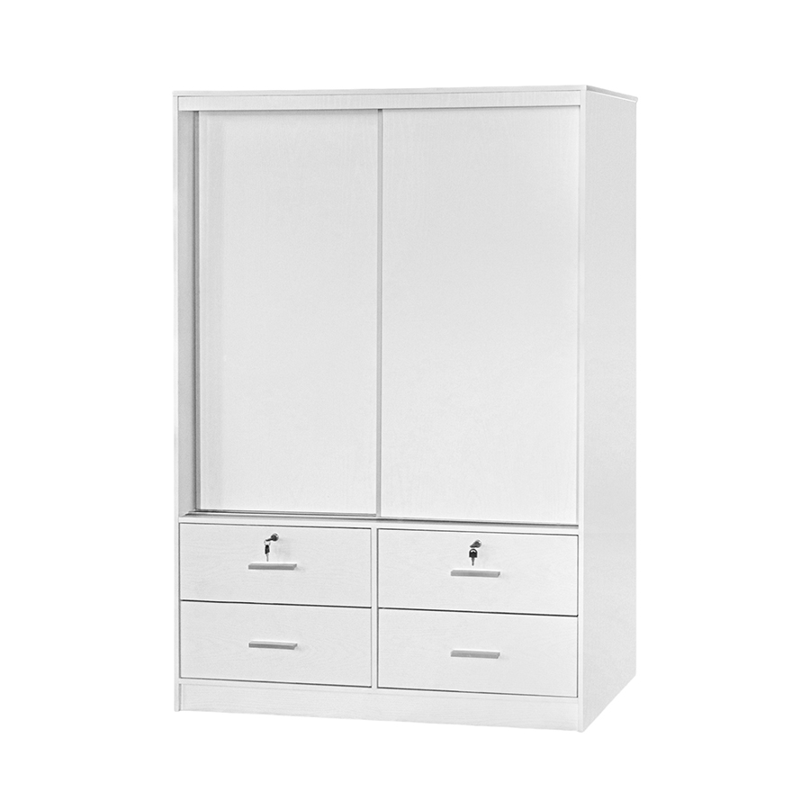 MORE BRENDLE OPTIONS Brendle 120 cm Sliding Wardrobe Brendle 120 cm Sliding Wardrobe White Mandaue Foam