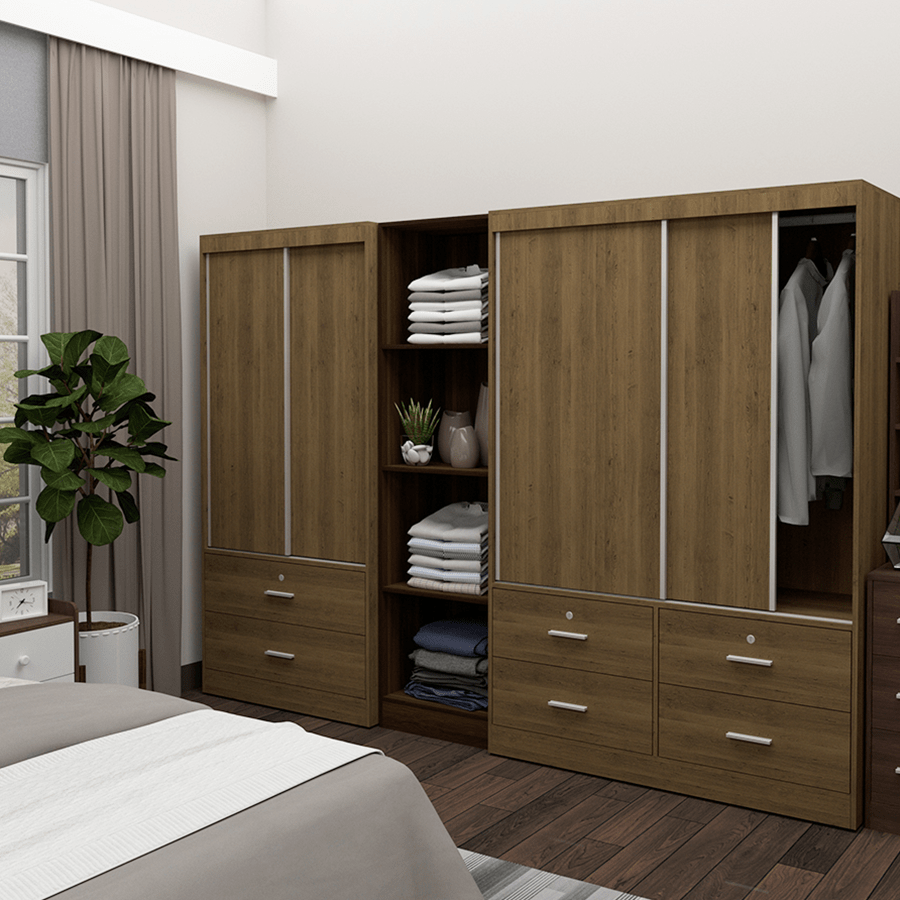 MORE BRENDLE OPTIONS Brendle 80 cm Sliding Wardrobe Brendle 80 cm Sliding Wardrobe Mandaue Foam