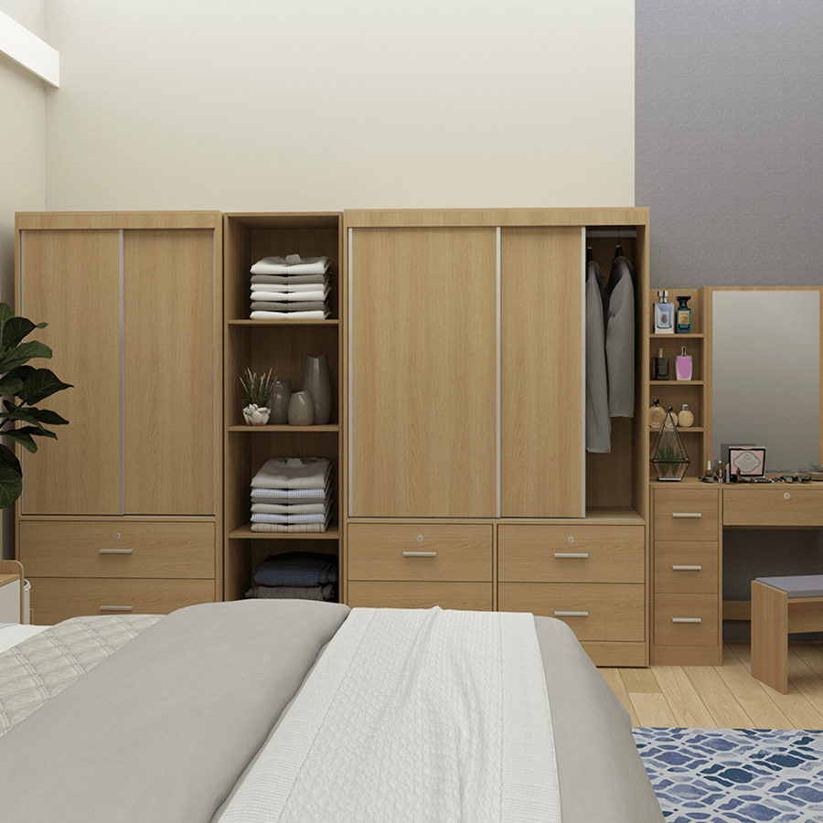 MORE BRENDLE OPTIONS Brendle 80 cm Sliding Wardrobe Brendle 80 cm Sliding Wardrobe Mandaue Foam