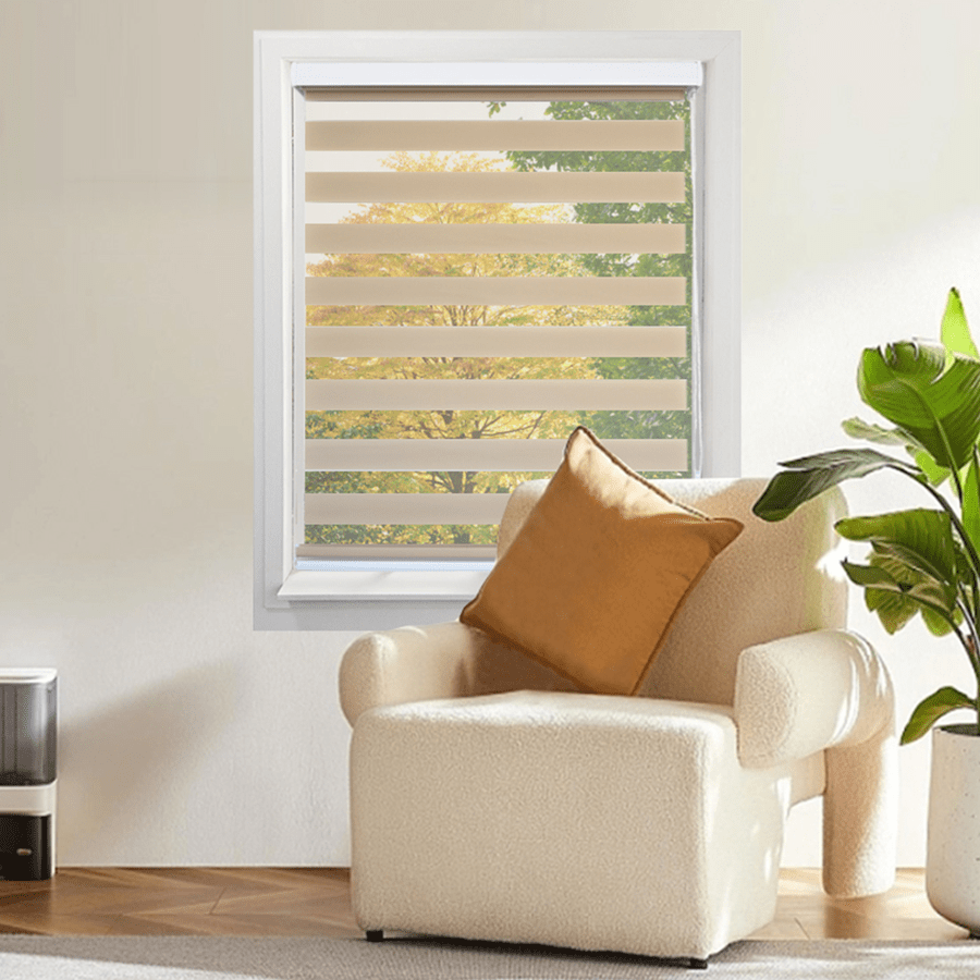 Brown Zebra Non-blackout Blinds Brown Zebra Non-blackout Blinds Mandaue Foam