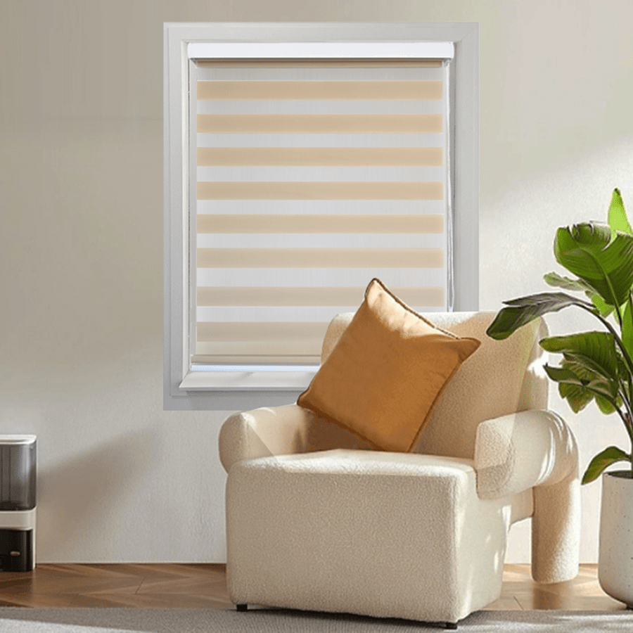 Brown Zebra Non-blackout Blinds Brown Zebra Non-blackout Blinds Mandaue Foam