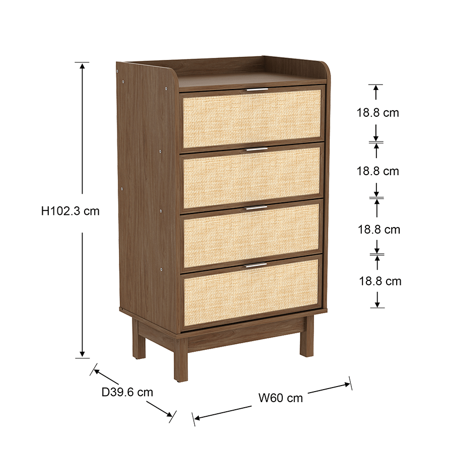 MORE BRUGGE OPTIONS Brugge 4 Chest of Drawers Brugge 4 Chest of Drawers Mandaue Foam