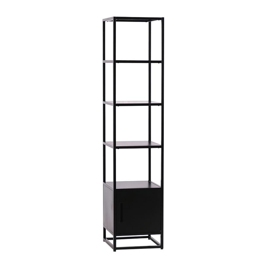 MORE BRUSSEL OPTIONS Brussel Narrow Book Shelves Cabinet Brussel Narrow Book Shelves Cabinet Black Mandaue Foam