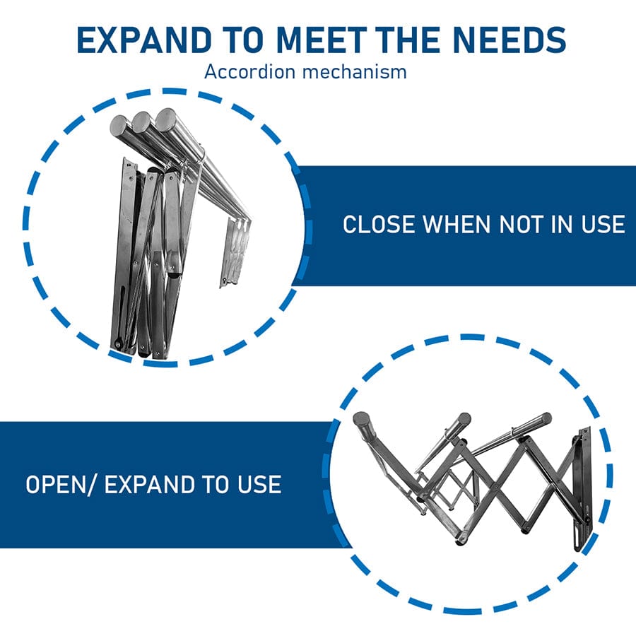 Byers Wall Mounted Drying Rack