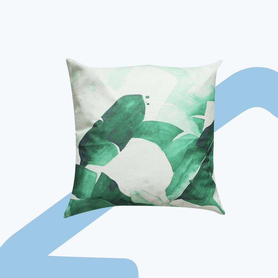 Callum Palm leaves Floor Pillowcase
