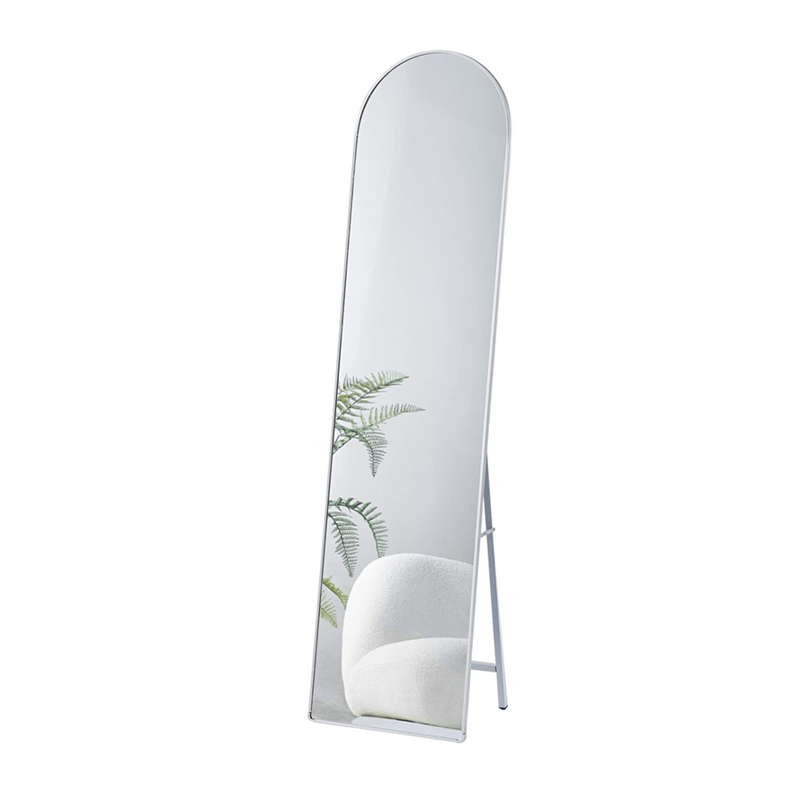 Camilo Standing Mirror Camilo Standing Mirror White Mandaue Foam