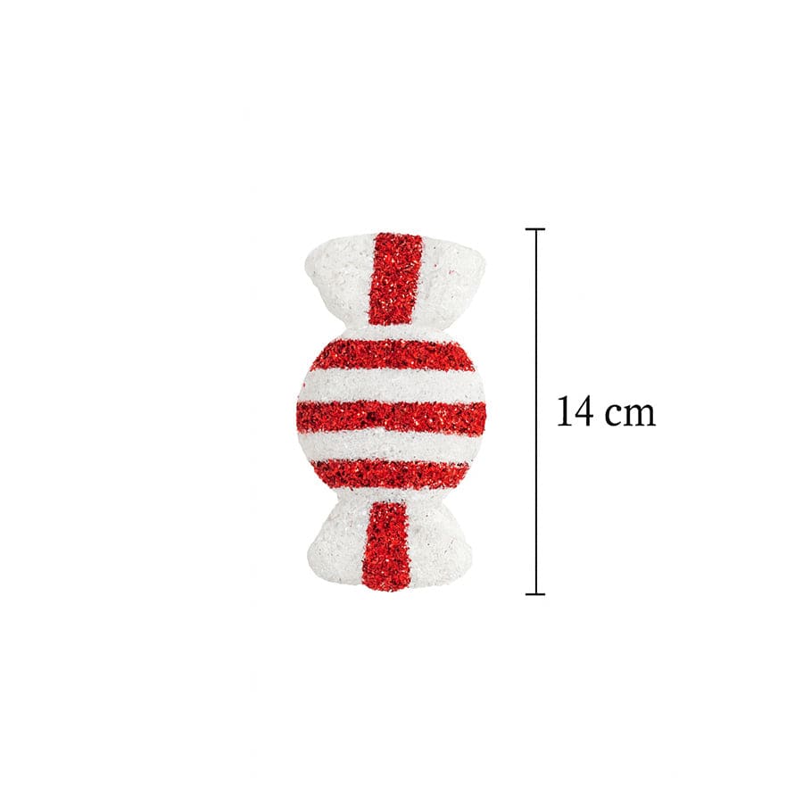 Candy Round Hanging Ornament 14cm