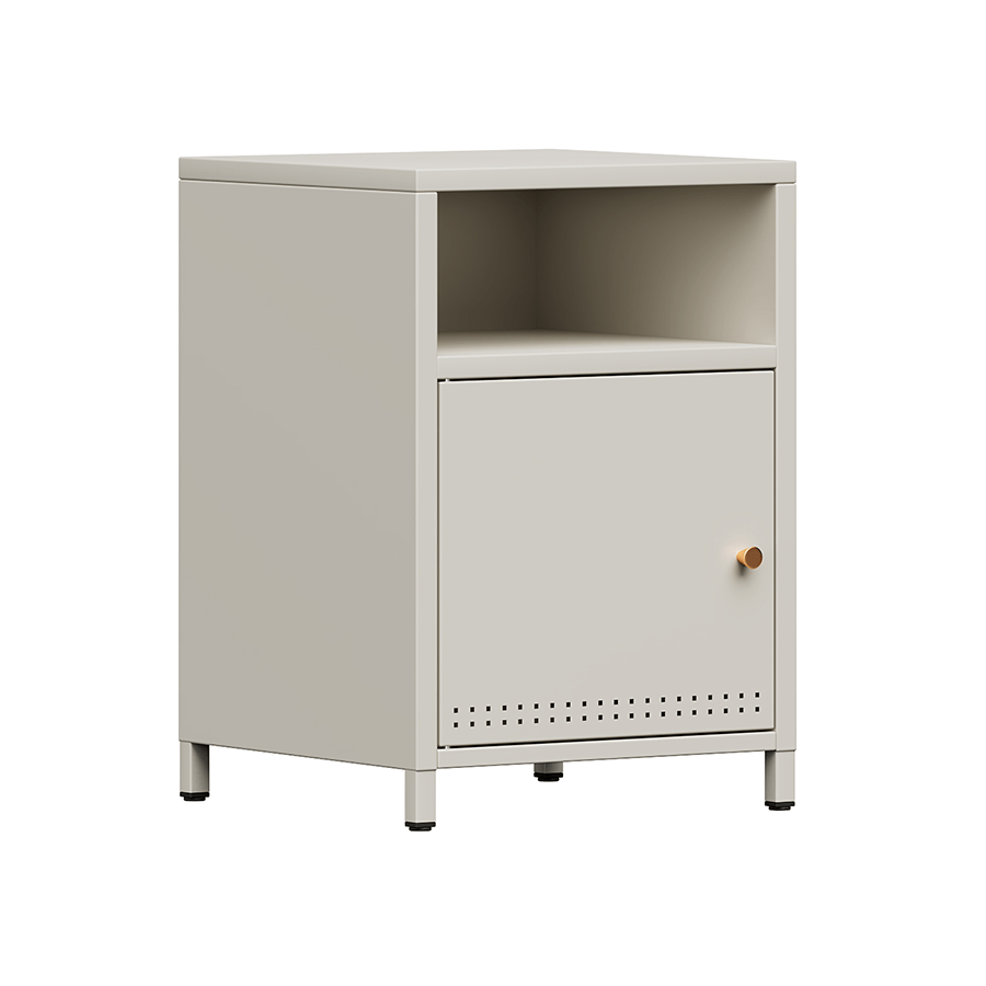Carmine Nightstand Carmine Nightstand Beige Mandaue Foam