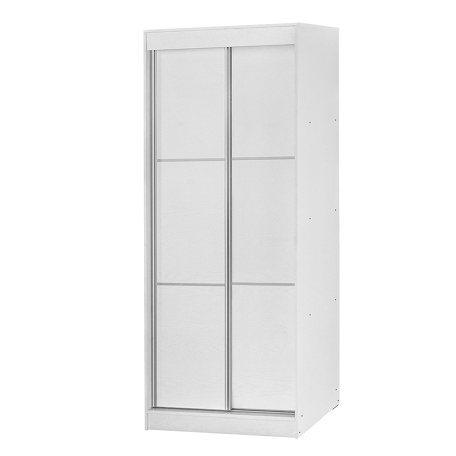 MORE CASCIO OPTIONS Cascio 80 cm Sliding Wardrobe Cascio 80 cm Sliding Wardrobe White Mandaue Foam