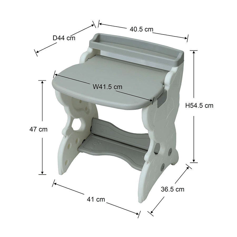 Castiel Kids Table with Easel & Stool