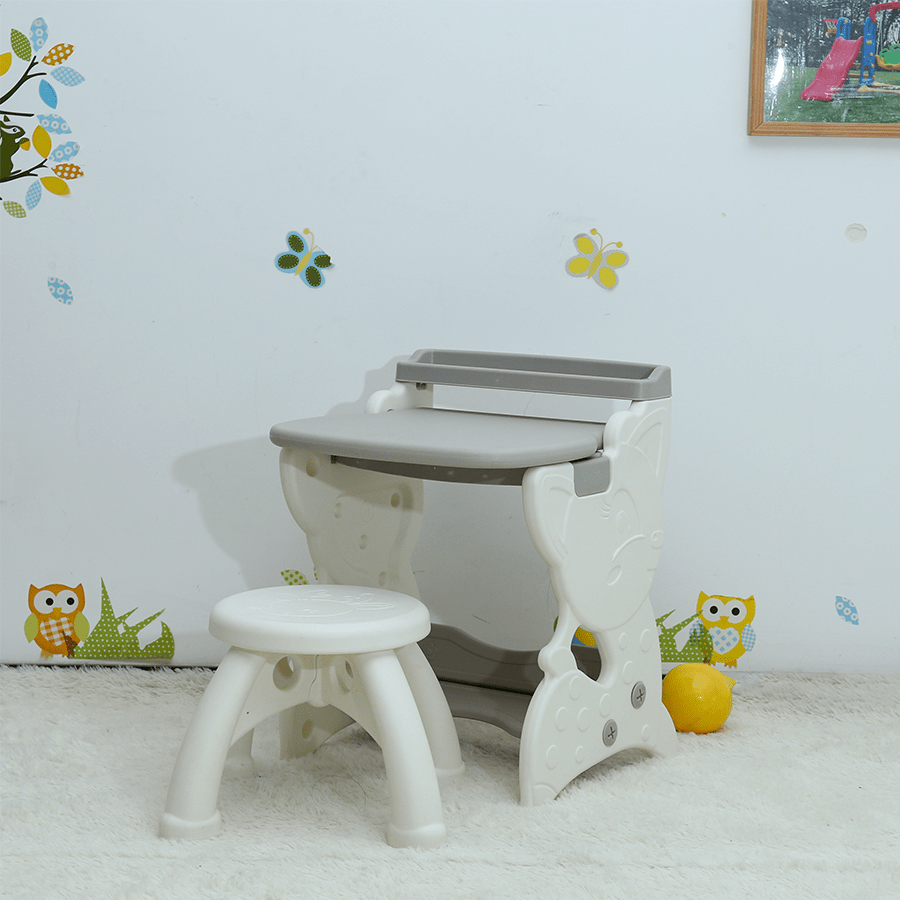 Castiel Kids Table with Easel & Stool