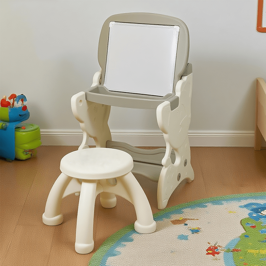 Castiel Kids Table with Easel & Stool