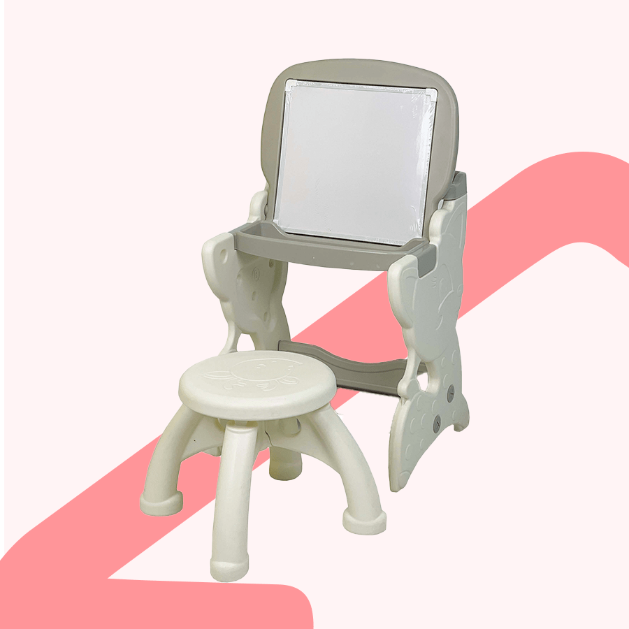 Castiel Kids Table with Easel & Stool