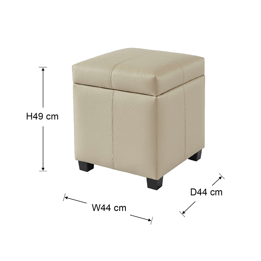 MORE CHRISLEY OPTIONS Chrisley Faux Leather Storage Ottoman Chrisley Faux Leather Storage Ottoman Mandaue Foam