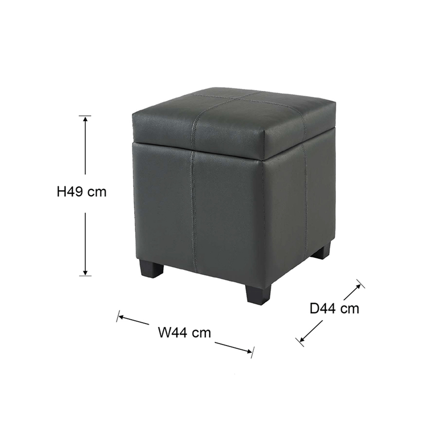 MORE CHRISLEY OPTIONS Chrisley Faux Leather Storage Ottoman Chrisley Faux Leather Storage Ottoman Mandaue Foam