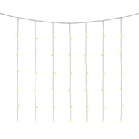 Christmas Curtain Lights 200LED Warmwhite with Flash