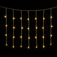 Christmas Curtain Lights 200LED Warmwhite with Flash