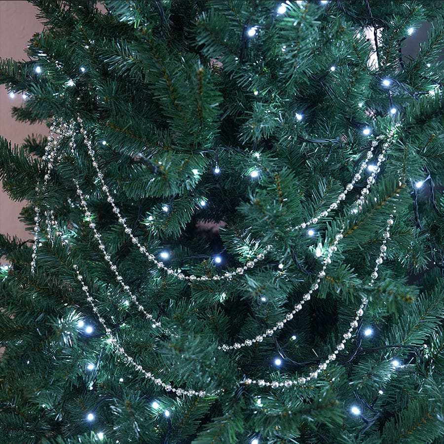 Christmas Lights 100LED Steady Coolwhite