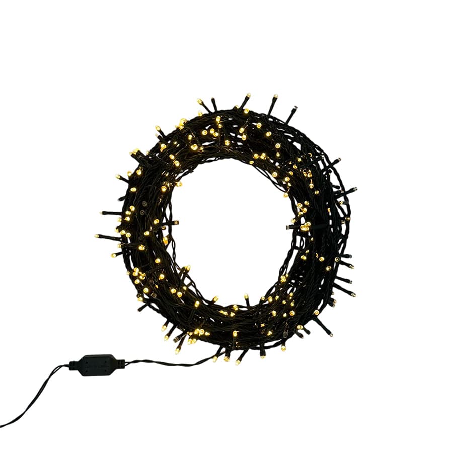 Christmas Lights 100LED Steady Warmwhite