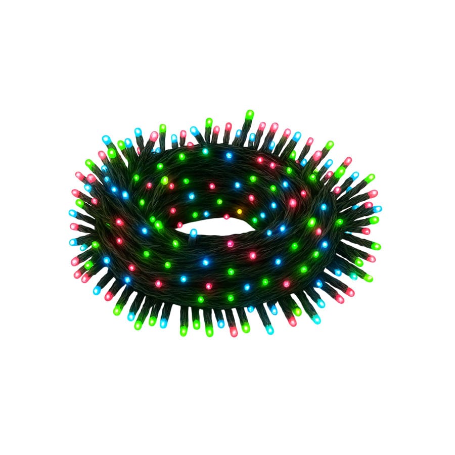 Christmas Lights 300led With Strobe Multi-color With Flash