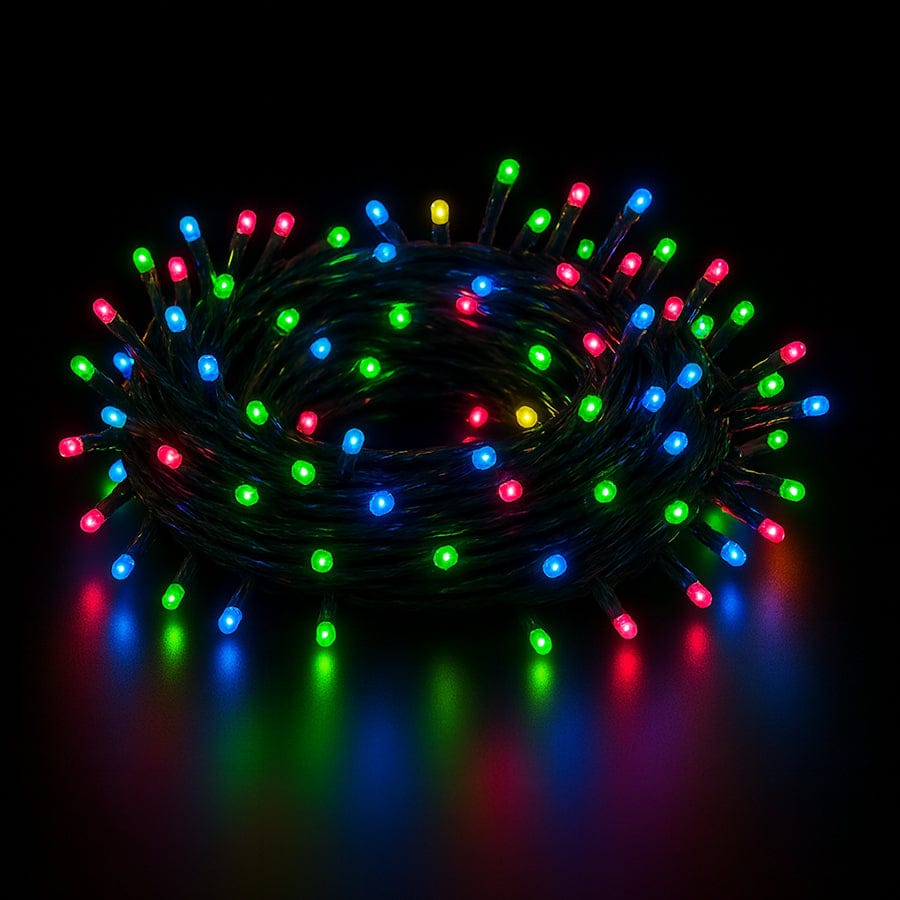 Christmas Lights 300led With Strobe Multi-color With Flash