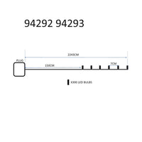 Christmas Lights 300LED with strobe Warmwhite with Flash