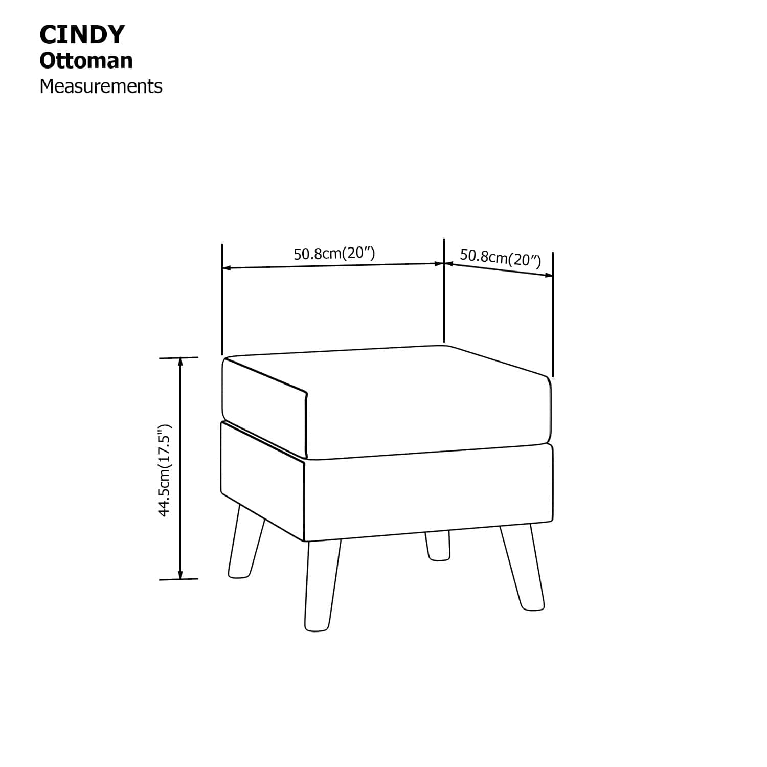 Cindy Ottoman