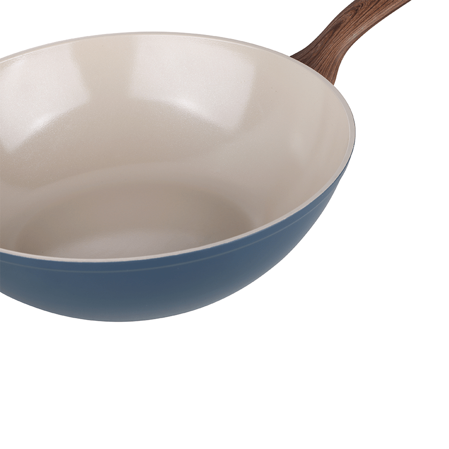 Cole Ceramic Non-stick Wok with Lid Cole Ceramic Non-stick Wok with Lid Mandaue Foam