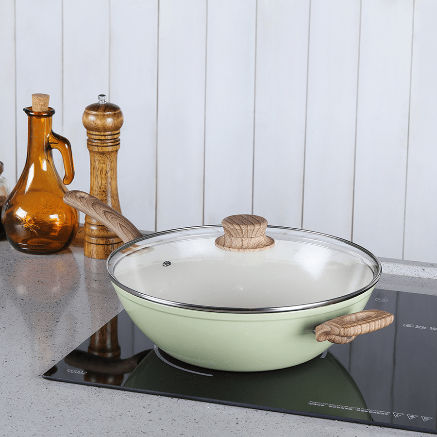Craig Ceramic Non-stick Wok with Lid