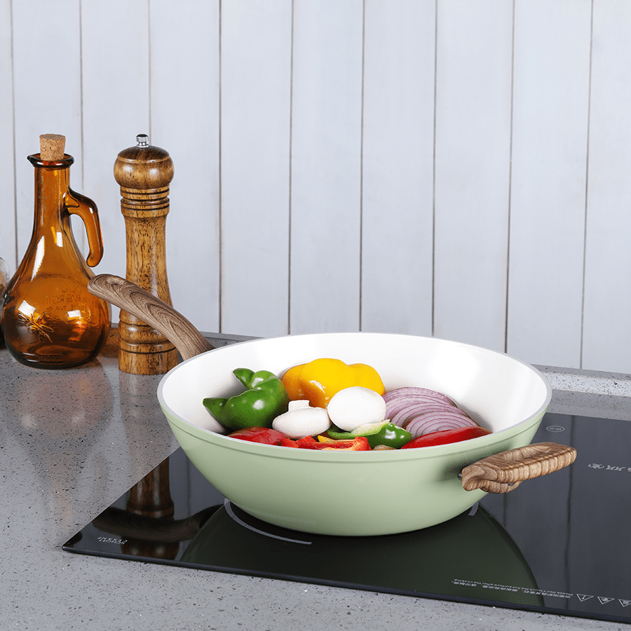 Craig Ceramic Non-stick Wok with Lid