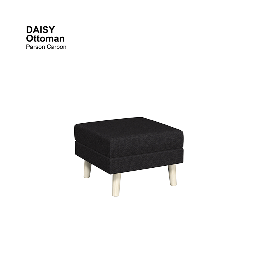 MORE DAISY OPTIONS Daisy Ottoman Daisy Ottoman Fabric Parson Carbon Mandaue Foam
