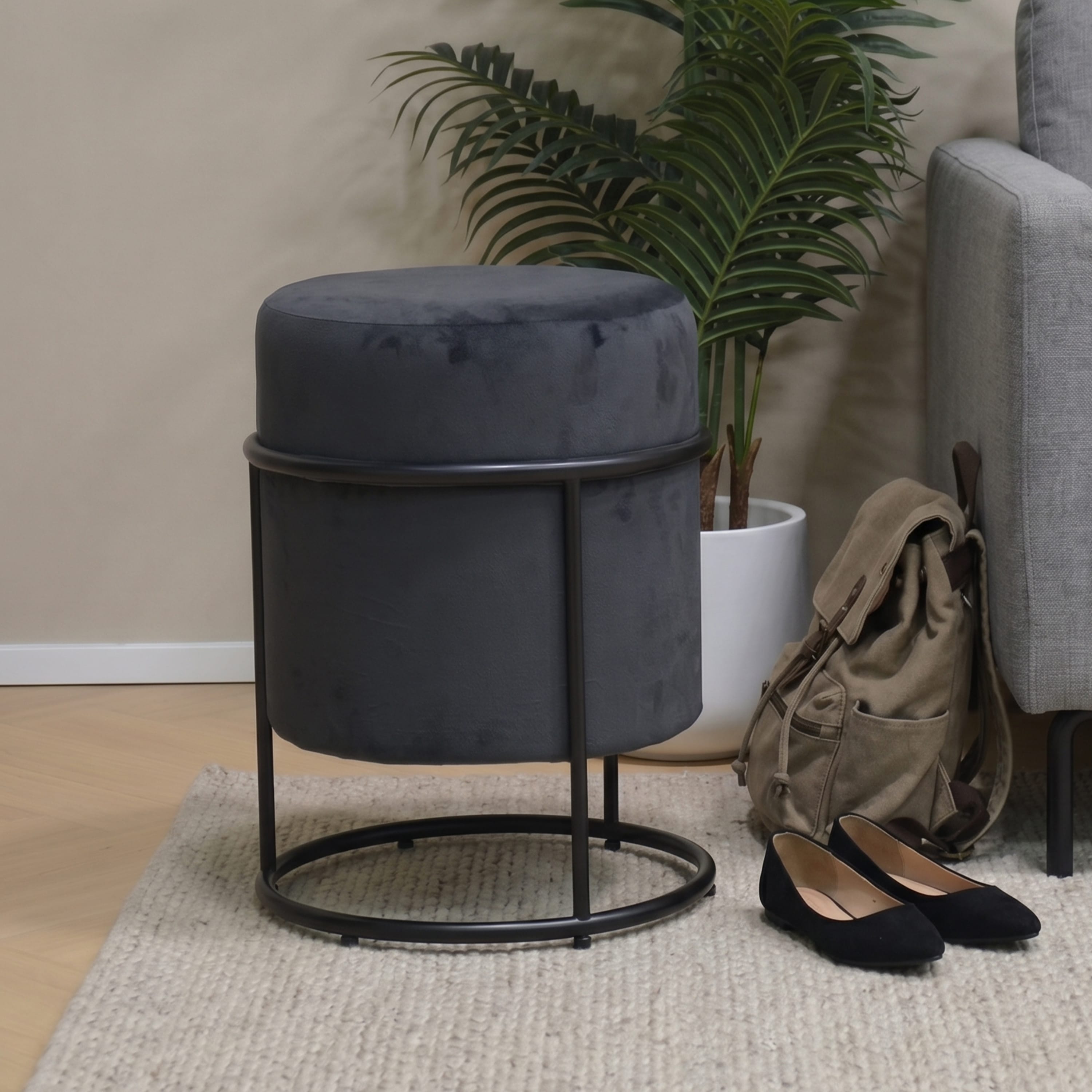 Dante Round Ottoman
